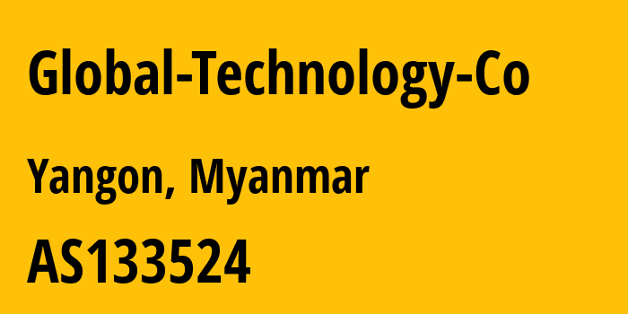 Информация о провайдере Global-Technology-Co AS133524 Global Technology Co., Ltd.: все IP-адреса, network, все айпи-подсети