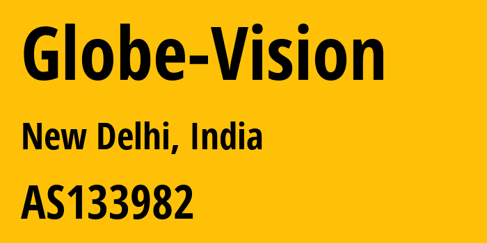 Информация о провайдере Globe-Vision AS133982 Excitel Broadband Private Limited: все IP-адреса, network, все айпи-подсети