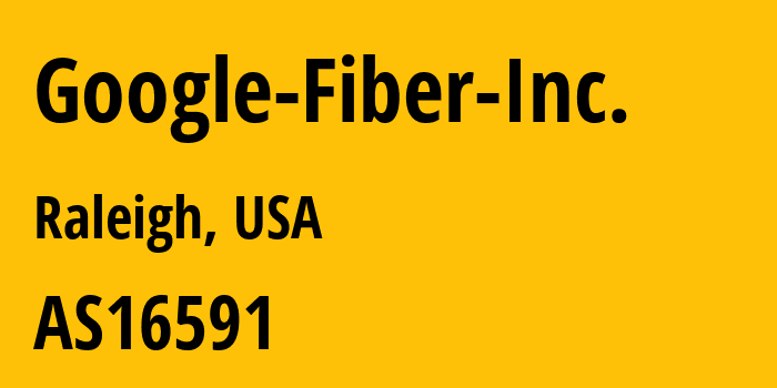 Информация о провайдере Google-Fiber-Inc. AS16591 Google Fiber Inc.: все IP-адреса, network, все айпи-подсети