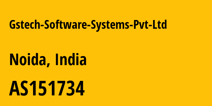 Информация о провайдере Gstech-Software-Systems-Pvt-Ltd AS151734 WEBYNE DATA CENTRE PRIVATE LIMITED: все IP-адреса, network, все айпи-подсети