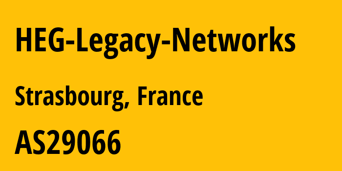 Информация о провайдере HEG-Legacy-Networks AS29066 velia.net Internetdienste GmbH: все IP-адреса, network, все айпи-подсети