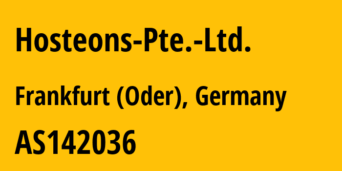 Информация о провайдере Hosteons-Pte.-Ltd. AS142036 Hosteons Pte. Ltd.: все IP-адреса, network, все айпи-подсети