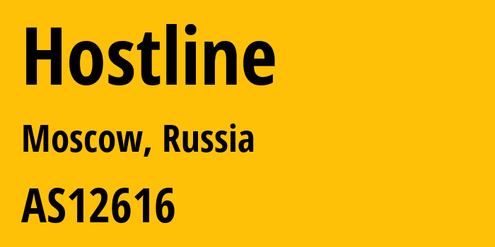 Информация о провайдере Hostline AS12616 Citytelecom LLC: все IP-адреса, network, все айпи-подсети