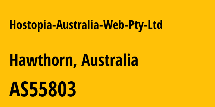 Информация о провайдере Hostopia-Australia-Web-Pty-Ltd AS55803 Hostopia Australia Web Pty Ltd: все IP-адреса, network, все айпи-подсети