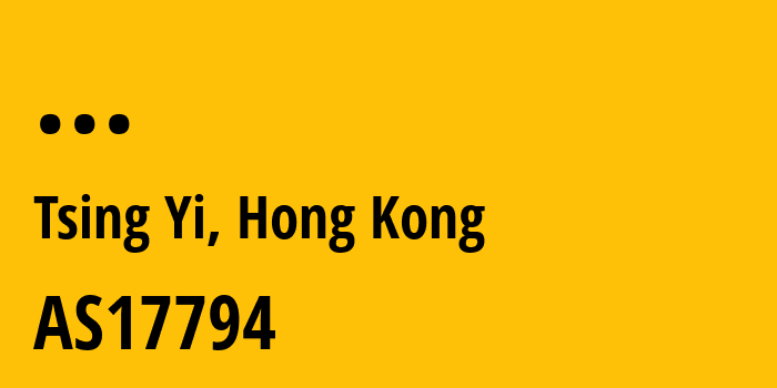 Информация о провайдере Hutchison-Telecommunications-Hong-Kong-Ltd AS17794 Hutchison Telephone Company Limited: все IP-адреса, network, все айпи-подсети