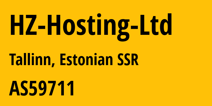 Информация о провайдере HZ-Hosting-Ltd AS59711 HZ Hosting Ltd: все IP-адреса, network, все айпи-подсети