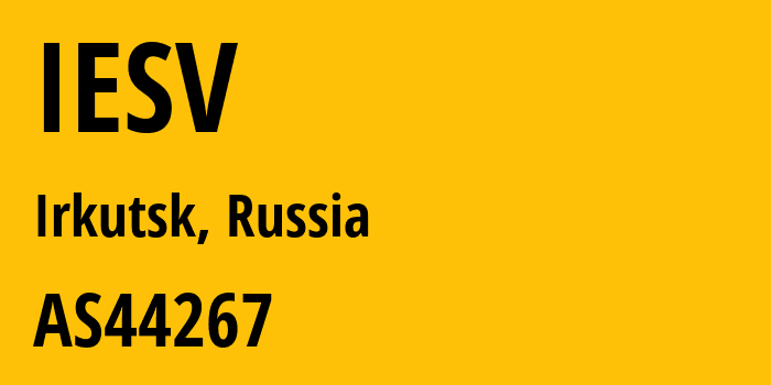 Информация о провайдере IESV AS44267 ENPLUS TELECOM: все IP-адреса, network, все айпи-подсети