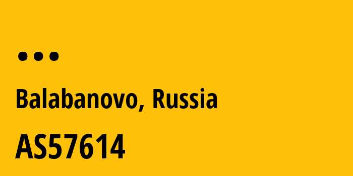 Информация о провайдере Individual-Entrepreneur-Syomka-Dmitry-Igorevich AS57614 Individual Entrepreneur Syomka Dmitry Igorevich: все IP-адреса, network, все айпи-подсети