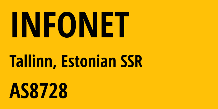 Информация о провайдере INFONET AS8728 AS INFONET: все IP-адреса, network, все айпи-подсети