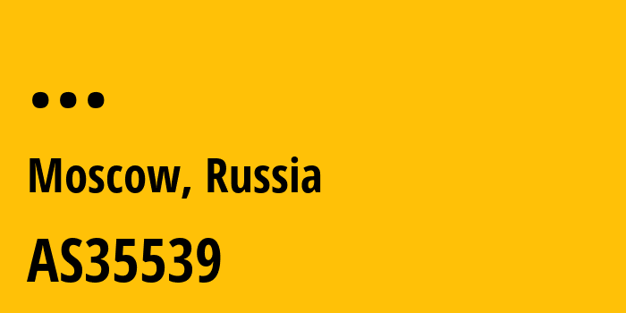 Информация о провайдере Information-and-Communication-Technologies-LLC AS35539 Information and Communication Technologies LLC: все IP-адреса, network, все айпи-подсети