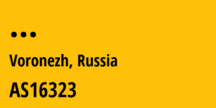 Информация о провайдере Informatsionniye-Systemy-i-Technologii-CJSC. AS16323 Informatsionniye Systemy i Technologii CJSC.: все IP-адреса, network, все айпи-подсети