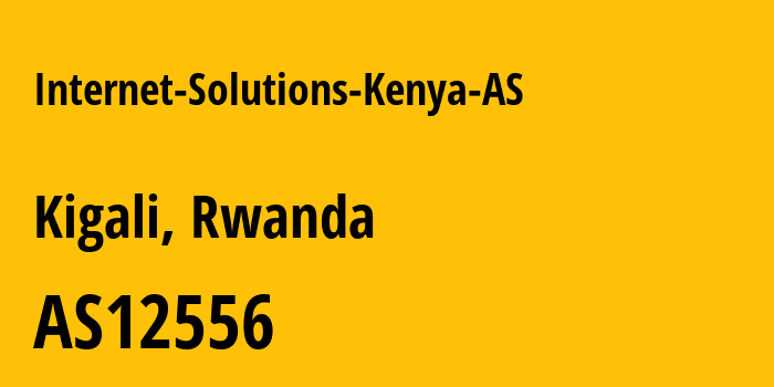 Информация о провайдере Internet-Solutions-Kenya-AS AS12556 Internet Solutions (Kenya): все IP-адреса, network, все айпи-подсети