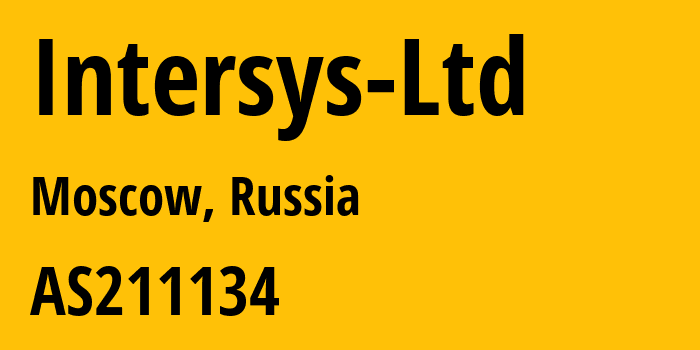 Информация о провайдере Intersys-Ltd AS211134 Intersys Ltd: все IP-адреса, network, все айпи-подсети