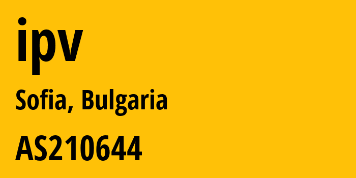 Информация о провайдере ipv AS210644 AEZA INTERNATIONAL LTD: все IP-адреса, network, все айпи-подсети