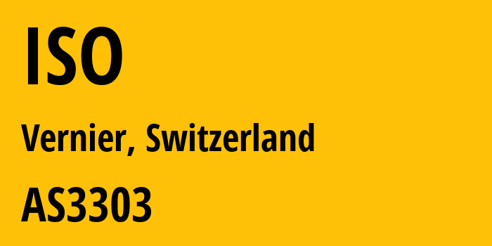 Информация о провайдере ISO AS3303 Swisscom (Schweiz) AG: все IP-адреса, network, все айпи-подсети