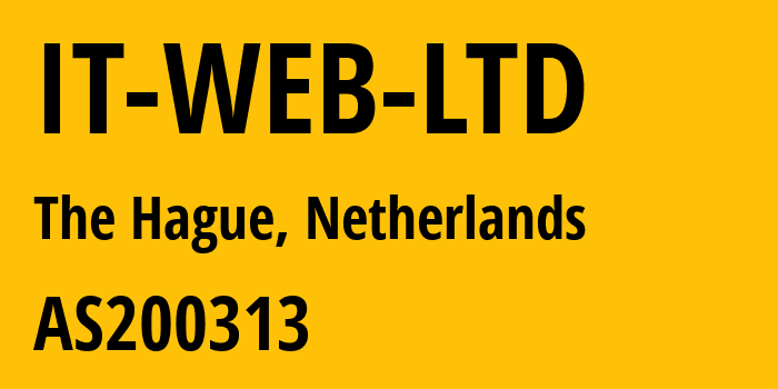 Информация о провайдере IT-WEB-LTD AS200313 IT WEB LTD: все IP-адреса, network, все айпи-подсети