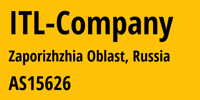 Информация о провайдере ITL-Company AS15626 GREEN FLOID LLC: все IP-адреса, network, все айпи-подсети