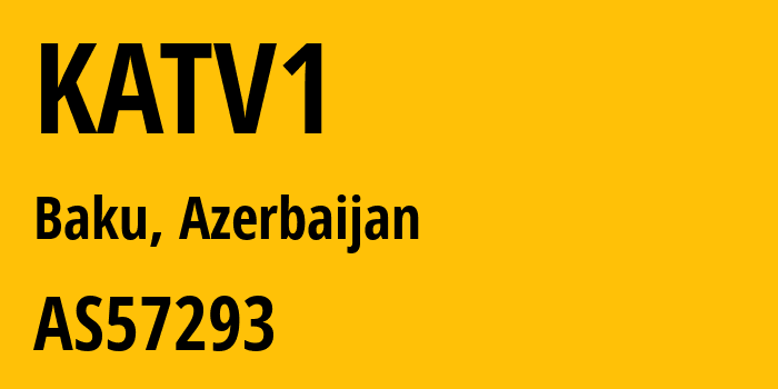 Информация о провайдере KATV1 AS57293 AG Telekom MMC.: все IP-адреса, network, все айпи-подсети