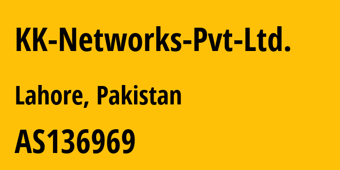 Информация о провайдере KK-Networks-Pvt-Ltd. AS136969 KK Networks (Pvt) Ltd.: все IP-адреса, network, все айпи-подсети