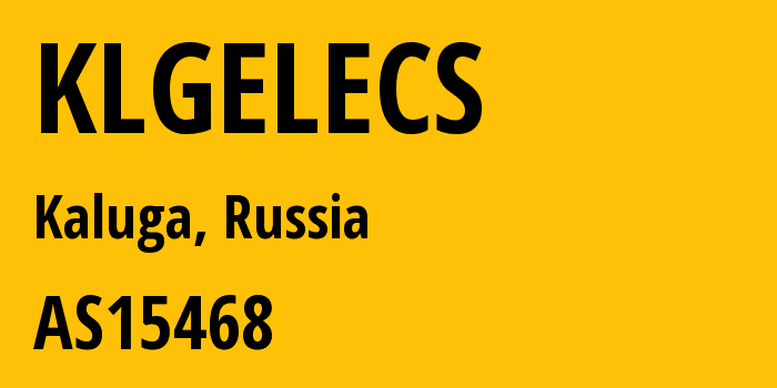 Информация о провайдере KLGELECS AS12389 PJSC Rostelecom: все IP-адреса, network, все айпи-подсети