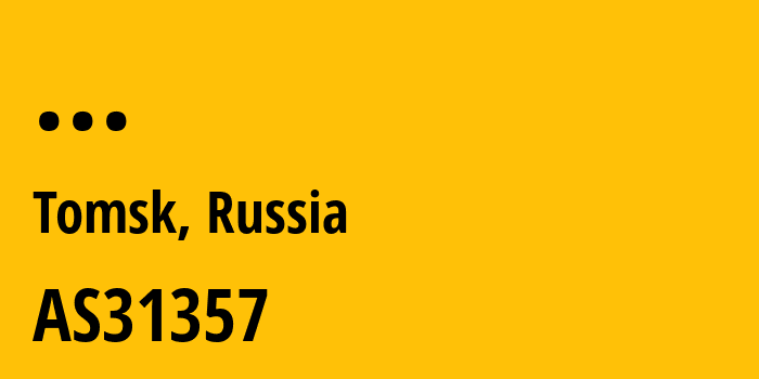 Информация о провайдере Limited-Company-Information-and-Consulting-Agency AS31357 Limited Company Information and Consulting Agency: все IP-адреса, network, все айпи-подсети