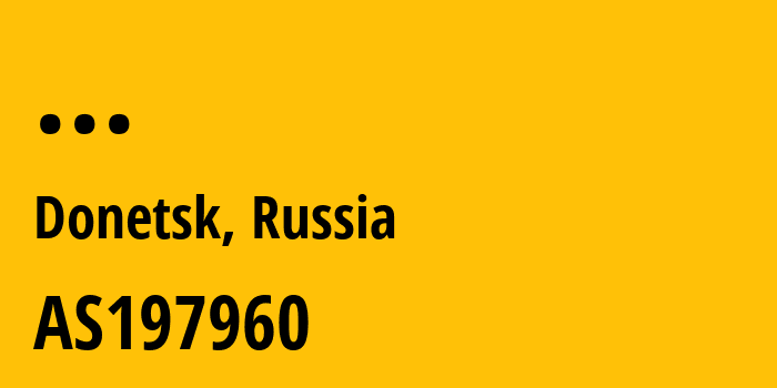 Информация о провайдере LIMITED-LIABILITY-COMPANY-INTERNET-SERVICE-PROVIDER-MEGA AS197960 LIMITED LIABILITY COMPANY INTERNET SERVICE PROVIDER MEGA: все IP-адреса, network, все айпи-подсети