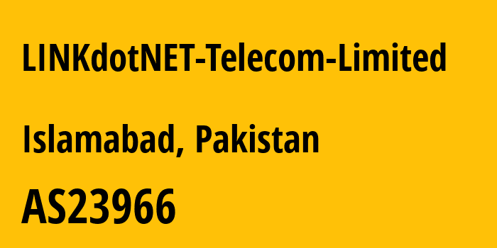 Информация о провайдере LINKdotNET-Telecom-Limited AS23966 LINKdotNET Telecom Limited: все IP-адреса, network, все айпи-подсети