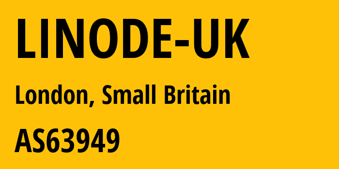 Информация о провайдере LINODE-UK AS63949 Akamai Connected Cloud: все IP-адреса, network, все айпи-подсети