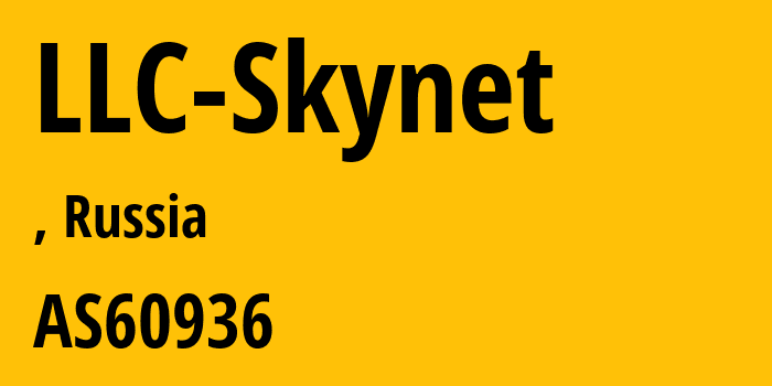 Информация о провайдере LLC-Skynet AS197826 LLC Skynet: все IP-адреса, network, все айпи-подсети