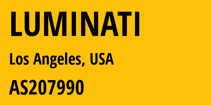 Информация о провайдере LUMINATI AS207990 HostRoyale Technologies Pvt Ltd: все IP-адреса, network, все айпи-подсети