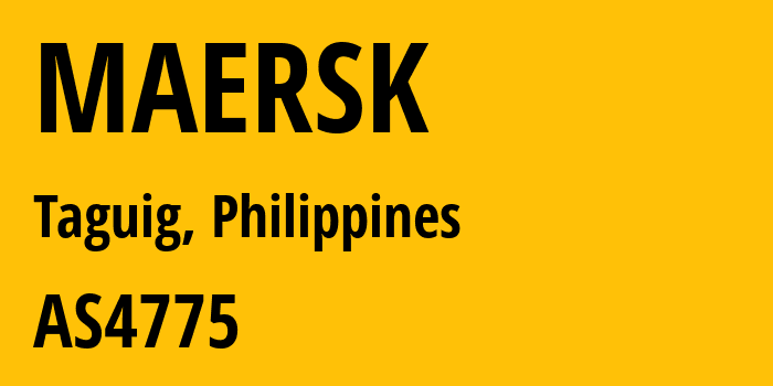 Информация о провайдере MAERSK AS4775 Globe Telecoms: все IP-адреса, network, все айпи-подсети