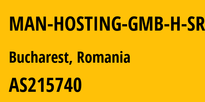 Информация о провайдере MAN-HOSTING-GMB-H-SRL AS215740 MAN HOSTING GMB H SRL: все IP-адреса, network, все айпи-подсети