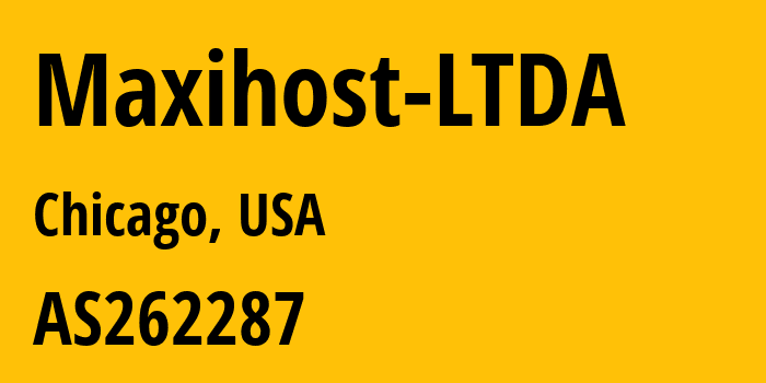 Информация о провайдере Maxihost-LTDA AS262287 Latitude.sh LTDA: все IP-адреса, network, все айпи-подсети