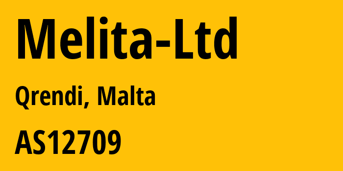 Информация о провайдере Melita-Ltd AS200805 Melita Limited: все IP-адреса, network, все айпи-подсети