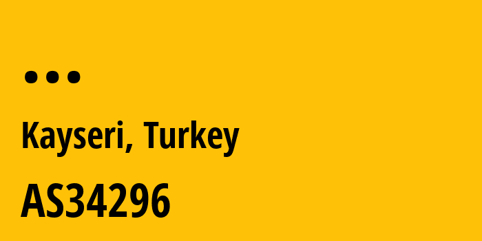 Информация о провайдере Millenicom-Telekomunikasyon-Hizmetleri-Anonim-Sirketi AS34296 Millenicom Telekomunikasyon Hizmetleri Anonim Sirketi: все IP-адреса, network, все айпи-подсети