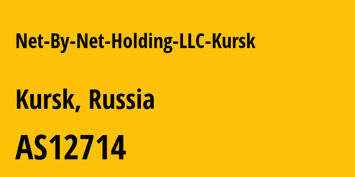 Информация о провайдере Net-By-Net-Holding-LLC-Kursk AS12714 PJSC MegaFon: все IP-адреса, network, все айпи-подсети