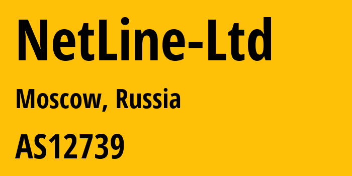 Информация о провайдере NetLine-Ltd AS12739 JSC Netline: все IP-адреса, network, все айпи-подсети