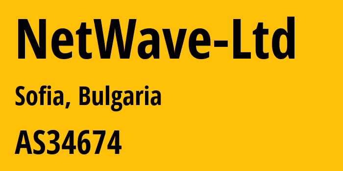 Информация о провайдере NetWave-Ltd AS34674 NetWave Ltd.: все IP-адреса, network, все айпи-подсети