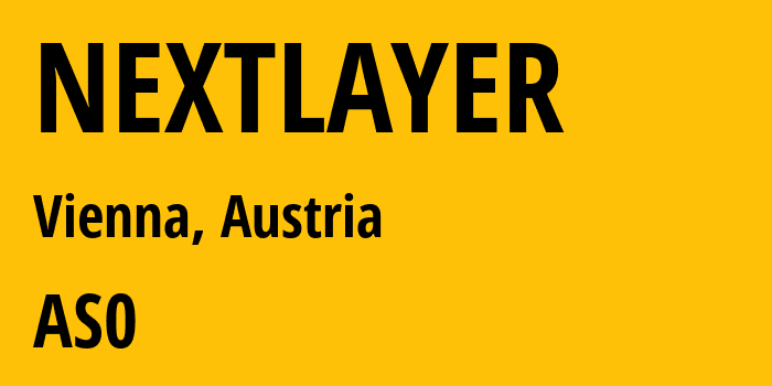 Информация о провайдере NEXTLAYER : все IP-адреса, network, все айпи-подсети