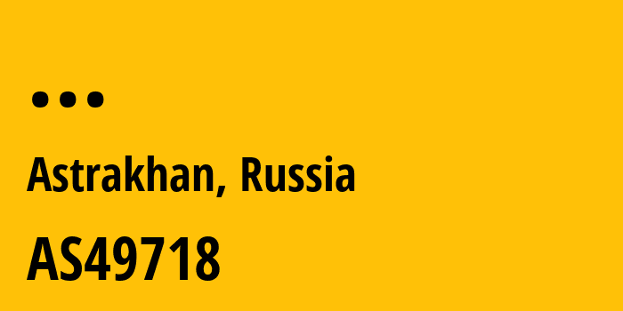 Информация о провайдере Nizhnevolzhskie-Telecommunication-Networks-Real-LLC AS49718 Nizhnevolzhskie Telecommunication Networks Real LLC: все IP-адреса, network, все айпи-подсети