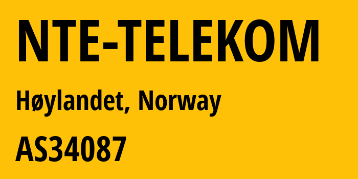 Информация о провайдере NTE-TELEKOM AS34087 NTE TELEKOM AS: все IP-адреса, network, все айпи-подсети