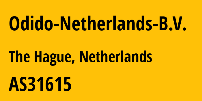 Информация о провайдере Odido-Netherlands-B.V. AS50266 Odido Netherlands B.V.: все IP-адреса, network, все айпи-подсети