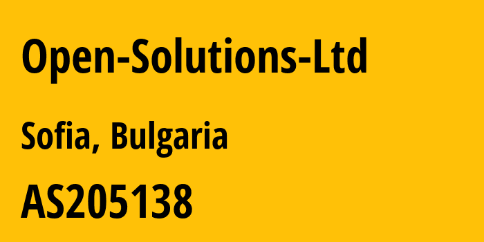 Информация о провайдере Open-Solutions-Ltd : все IP-адреса, network, все айпи-подсети