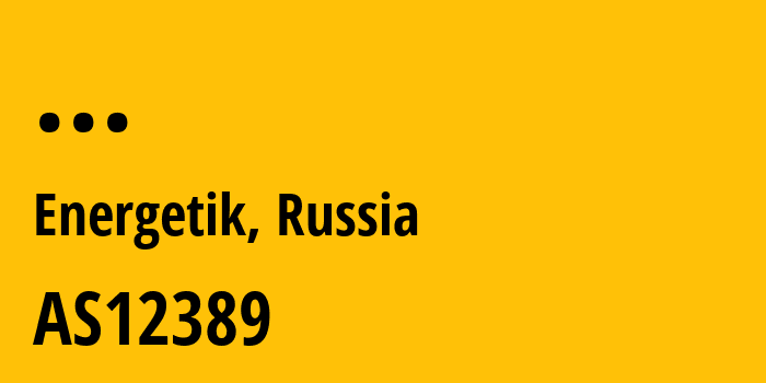 Информация о провайдере Orenburg-branch-office-of-VolgaTelecom-company AS12389 PJSC Rostelecom: все IP-адреса, network, все айпи-подсети