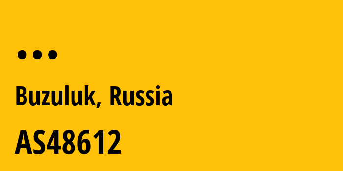 Информация о провайдере Orenburg-TsuS-of-Privolzhsky-branch-of-CJS-Komstar-Regiony AS48612 MTS PJSC: все IP-адреса, network, все айпи-подсети