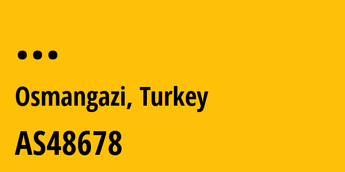 Информация о провайдере PENTECH-BILISIM-TEKNOLOJILERI-SANAYI-VE-TICARET-LIMITED-SIRKETi AS48678 PENTECH BILISIM TEKNOLOJILERI SANAYI VE TICARET LIMITED SIRKETi: все IP-адреса, network, все айпи-подсети