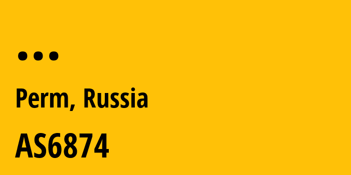 Информация о провайдере Perm-National-Research-Polytechnic-University AS6874 Perm National Research Polytechnic University: все IP-адреса, network, все айпи-подсети