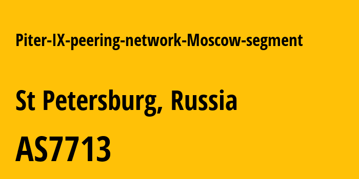 Информация о провайдере Piter-IX-peering-network-Moscow-segment AS7713 PT Telekomunikasi Indonesia: все IP-адреса, network, все айпи-подсети