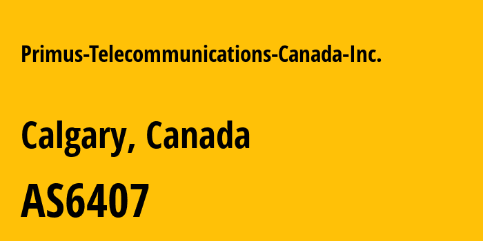 Информация о провайдере Primus-Telecommunications-Canada-Inc. AS6407 Primus Telecommunications Canada Inc.: все IP-адреса, network, все айпи-подсети