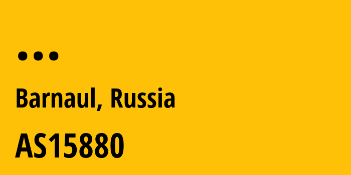 Информация о провайдере Private-entrepreneur-Chikalin-Anatoly-Nikolaevich AS15880 Private entrepreneur Chikalin Anatoly Nikolaevich: все IP-адреса, network, все айпи-подсети